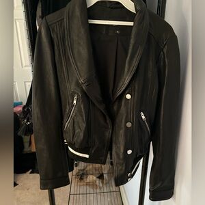 LaMarque black leather jacket